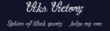 Vtks Victory by Douglas Vitkauskas — Script Handwritten Font — thumbnail 2