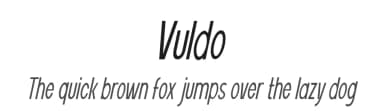 Vuldo by Khurasan — Sans Serif Font — thumbnail 1