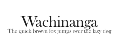 Wachinanga by deFharo — Sans Serif Font — thumbnail 1