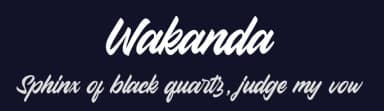 Wakanda by Alpaprana Studio — Script Handwritten Font — thumbnail 2