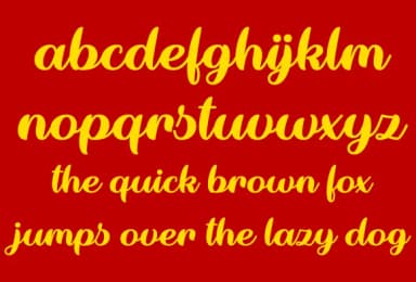 Wake the Warrior Font by Misti — Script Handwritten Font — thumbnail 4