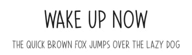 Wake Up Now by Md Shohail Bhuian — Script Handwritten Font — thumbnail 1