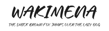 Wakimena by Perspectype Studio - Letterena.com — Script Handwritten Font — thumbnail 1