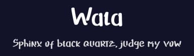 Wala by Edwin Prayogi M — Script Handwritten Font — thumbnail 2