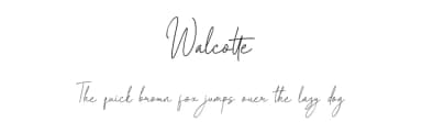 Walcotte by ToniStudio — Script Handwritten Font — thumbnail 1
