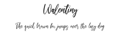 Walentiny by StringLabs Creative Studio — Script Handwritten Font — thumbnail 1