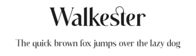 Walkester by BrandSemut — Serif Font — thumbnail 1