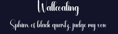 Wallcoating by Andi Moz — Script Handwritten Font — thumbnail 2