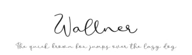 Wallner by Letterafa Studio — Script Handwritten Font — thumbnail 1