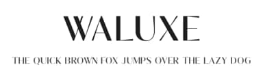 Waluxe by Almarkhatype — Sans Serif Font — thumbnail 1