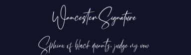 Wancester Signature by Abas Creative — Script Handwritten Font — thumbnail 2