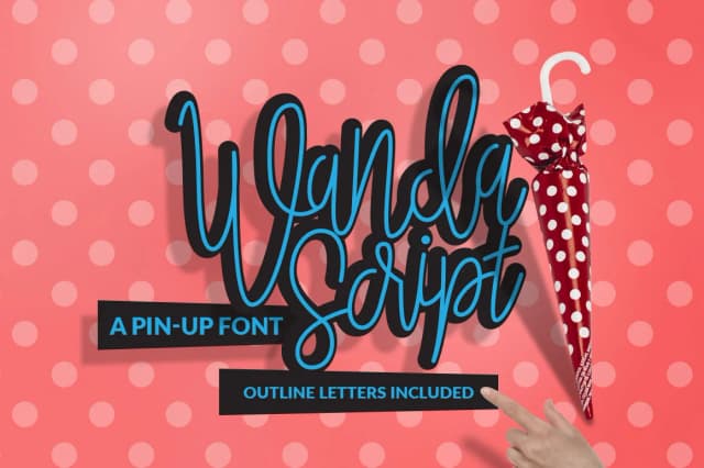 Wanda Script Font by DesignSomething — Script Handwritten Font