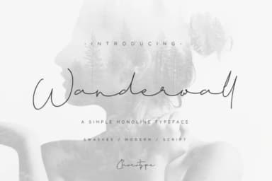 Wanderwall Font by Chocotype — Script Handwritten Font — thumbnail 1