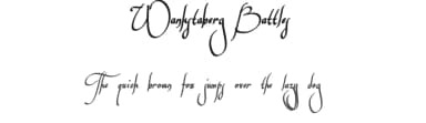 Wankstaberg Battles by Måns Grebäck — Script Handwritten Font — thumbnail 1