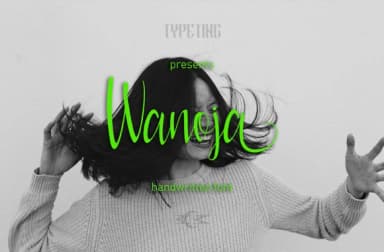 Wanoja Font by Typeting Studio — Script Handwritten Font — thumbnail 1