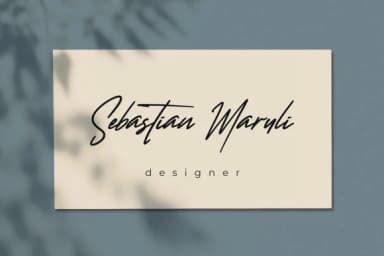 Wanted Signature Font by aldedesign — Script Handwritten Font — thumbnail 4