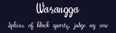 Warangga by UI Creative — Script Handwritten Font — thumbnail 2