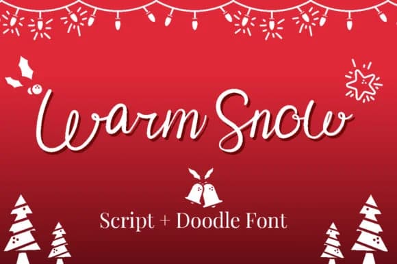 Warm Snow Font by attypestudio —  Font