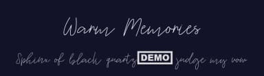 Warm Memories by Mr. Typeman — Script Handwritten Font — thumbnail 2