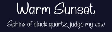 Warm Sunset by Nirmala Creative — Script Handwritten Font — thumbnail 2