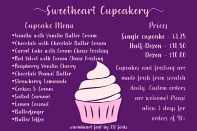 Warmheart Font by 212 Fonts — Script Handwritten Font — thumbnail 5