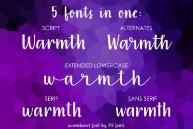 Warmheart Font by 212 Fonts — Script Handwritten Font — thumbnail 6