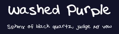 Washed Purple by Lizzy — Script Handwritten Font — thumbnail 2