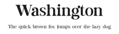 Washington by UI Creative — Serif Font — thumbnail 1