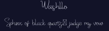 Washllo by Edric Studio — Script Handwritten Font — thumbnail 2