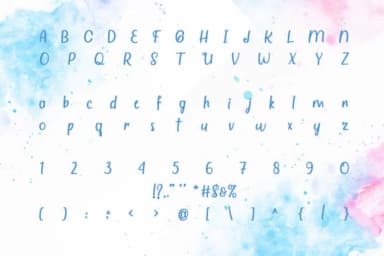 Watercolor Font by Trim Studio — Script Handwritten Font — thumbnail 5