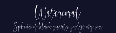 Watercoral by Sronstudio — Script Handwritten Font — thumbnail 2