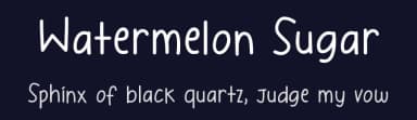 Watermelon Sugar by EtjanDsgFonts — Script Handwritten Font — thumbnail 2