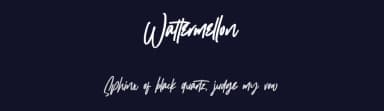 Wattermellon by Garisman Studio — Script Handwritten Font — thumbnail 2