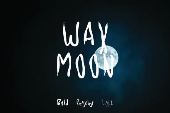 Wax Moon Font by GraphicsBam Fonts — Script Handwritten Font