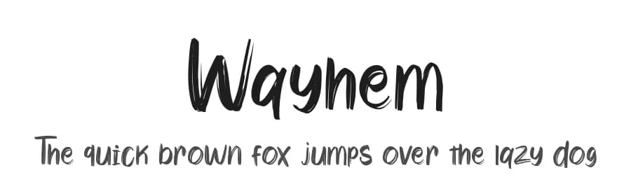 Wayhem by Typefactoryco — Script Handwritten Font