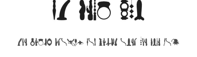 WC Zyzi Bta by WC Fonts / Atypeek — Dingbats Font