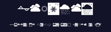 Weather by Jonathan Macagba — Dingbats Font — thumbnail 2