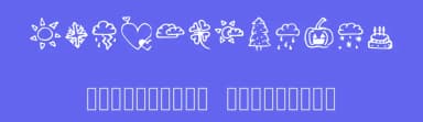 Weather Seasons And Holiday by BeepBoopFonts — Dingbats Font — thumbnail 3