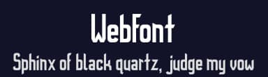 WebFont by Symbiotic Design — Sans Serif Font — thumbnail 2