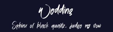 Wedding by Scratchones — Script Handwritten Font — thumbnail 2