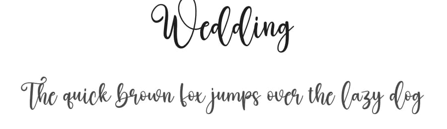 Wedding by Scratchones — Script Handwritten Font