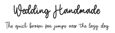 Wedding Handmade by Inermedia Studio — Script Handwritten Font — thumbnail 1