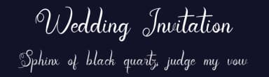 Wedding Invitation by Kateeng Ciu — Script Handwritten Font — thumbnail 2