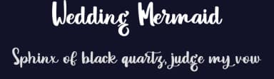 Wedding Mermaid by FreshtypeINK — Script Handwritten Font — thumbnail 2