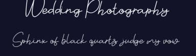 Wedding Photography by Etik Fatimah — Script Handwritten Font — thumbnail 2