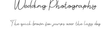Wedding Photography by Etik Fatimah — Script Handwritten Font — thumbnail 1