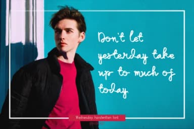 Wednesday Font by geadesign by geadesign — Script Handwritten Font — thumbnail 3