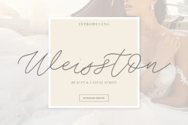Weisston Font by Maulana Creative — Script Handwritten Font — thumbnail 1