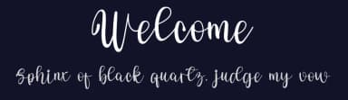 Welcome by Inermedia Studio — Script Handwritten Font — thumbnail 2