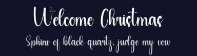 Welcome Christmas by PiPi Creative STUDIO — Script Handwritten Font — thumbnail 2